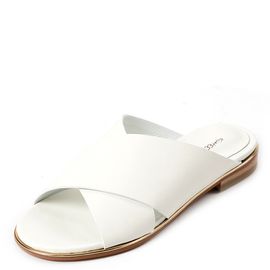 [KUHEE] Sandals 8212K 1.5cm-X Strap Open-Toe Basic Flat Shoes Daily Handmade Shoes-Made in Korea